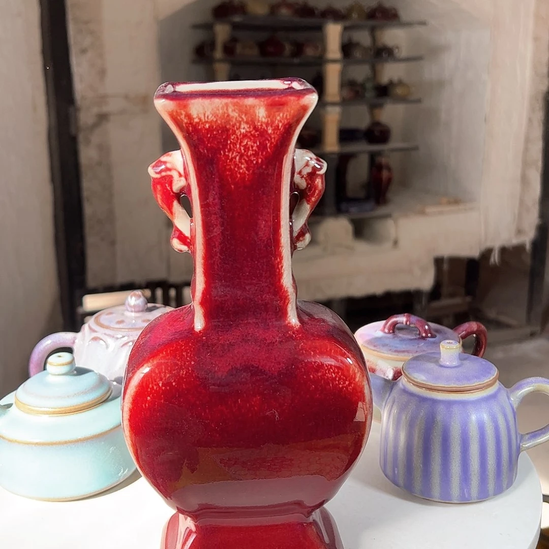 摆件郑家钧窑摆件