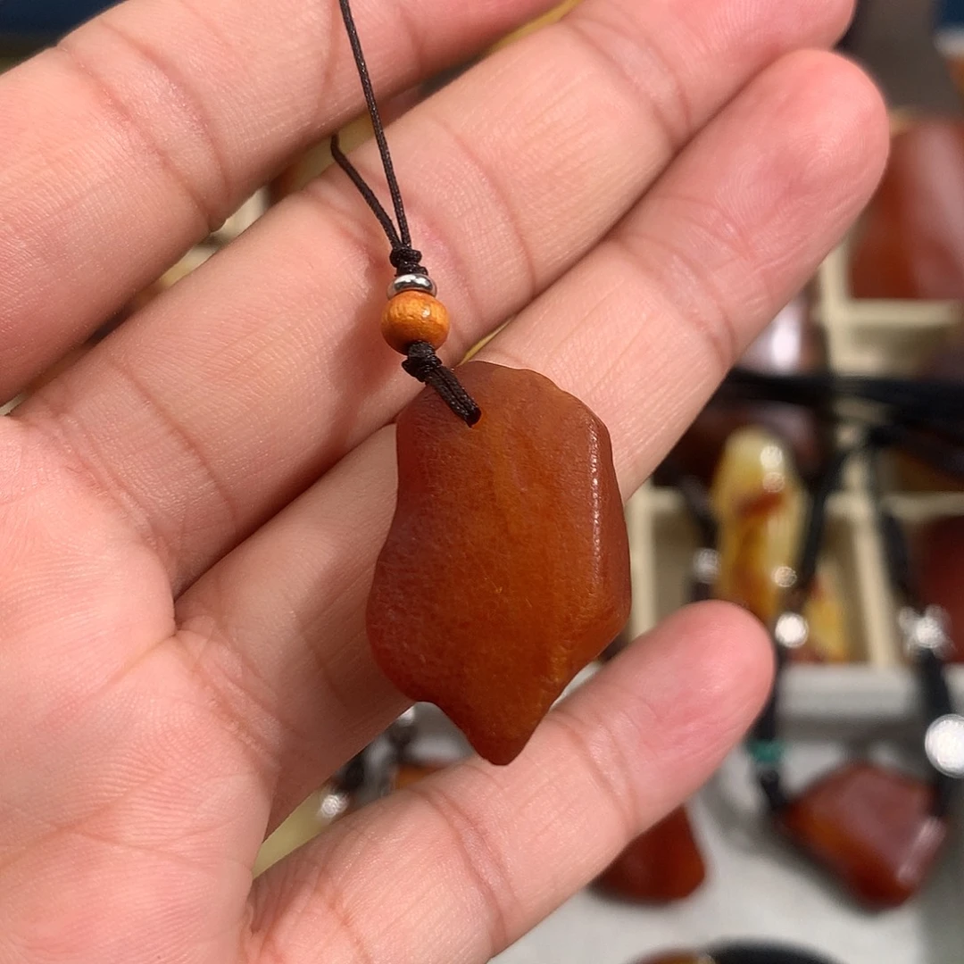 蜜蜡裸石未镶嵌你