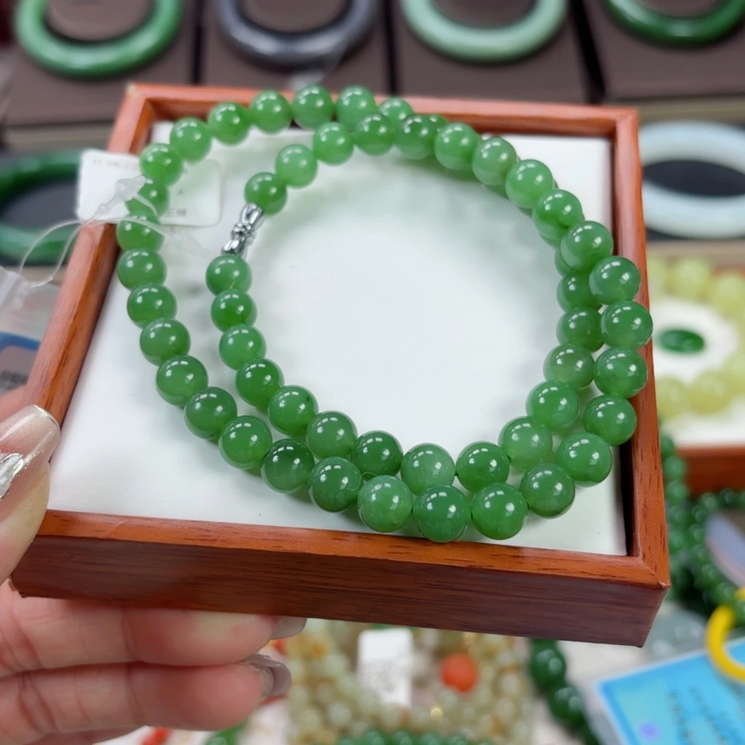 和田玉手链未镶嵌乐**咪