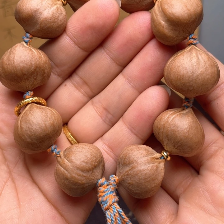 橄榄核手串/手链黄*征橄榄核油核蒜头2.2左右手串