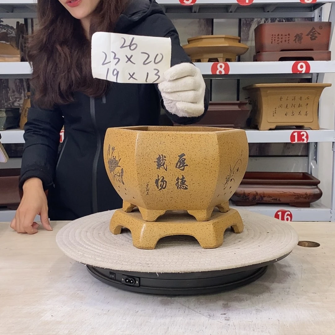 花盆紫砂紫砂花盆