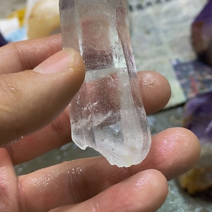 雁***)水晶珠宝半成品未镶嵌