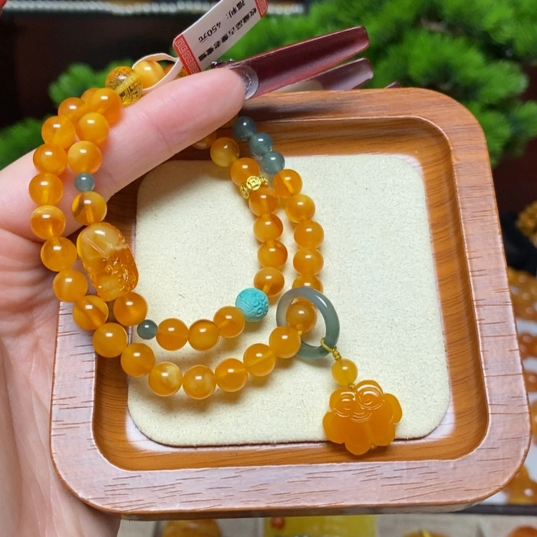 【闪购商品】手链蜜蜡未镶嵌手串