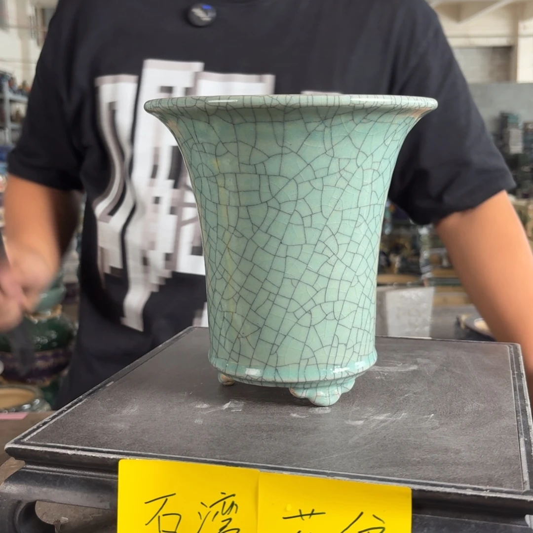 。一风堂石湾花盆 内15*18
