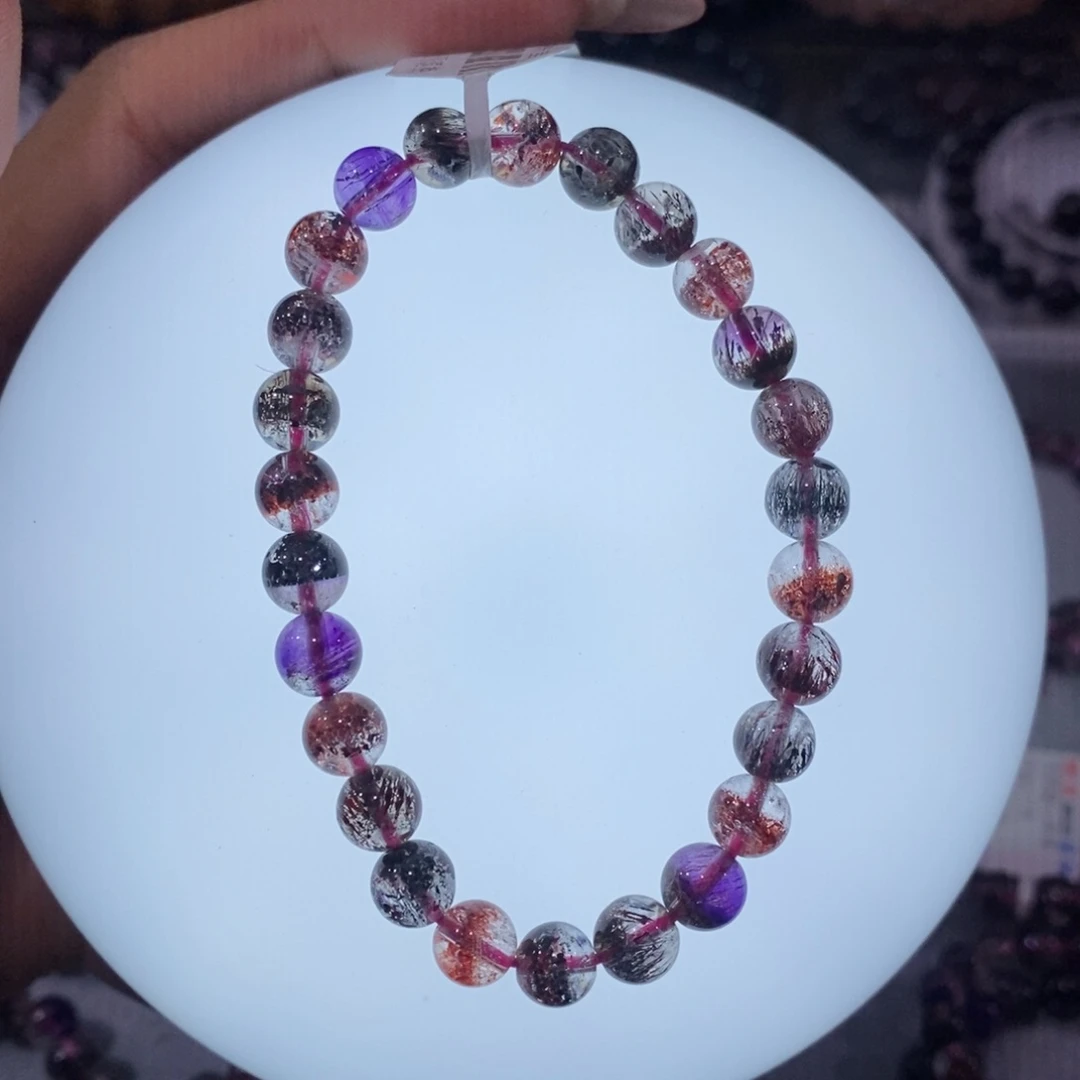 水晶手串未镶嵌超七7+