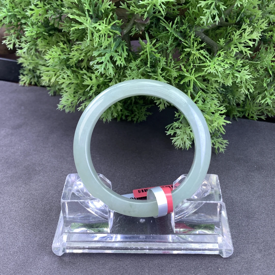 【刘思懿】天然缅甸A货翡翠手镯-C1