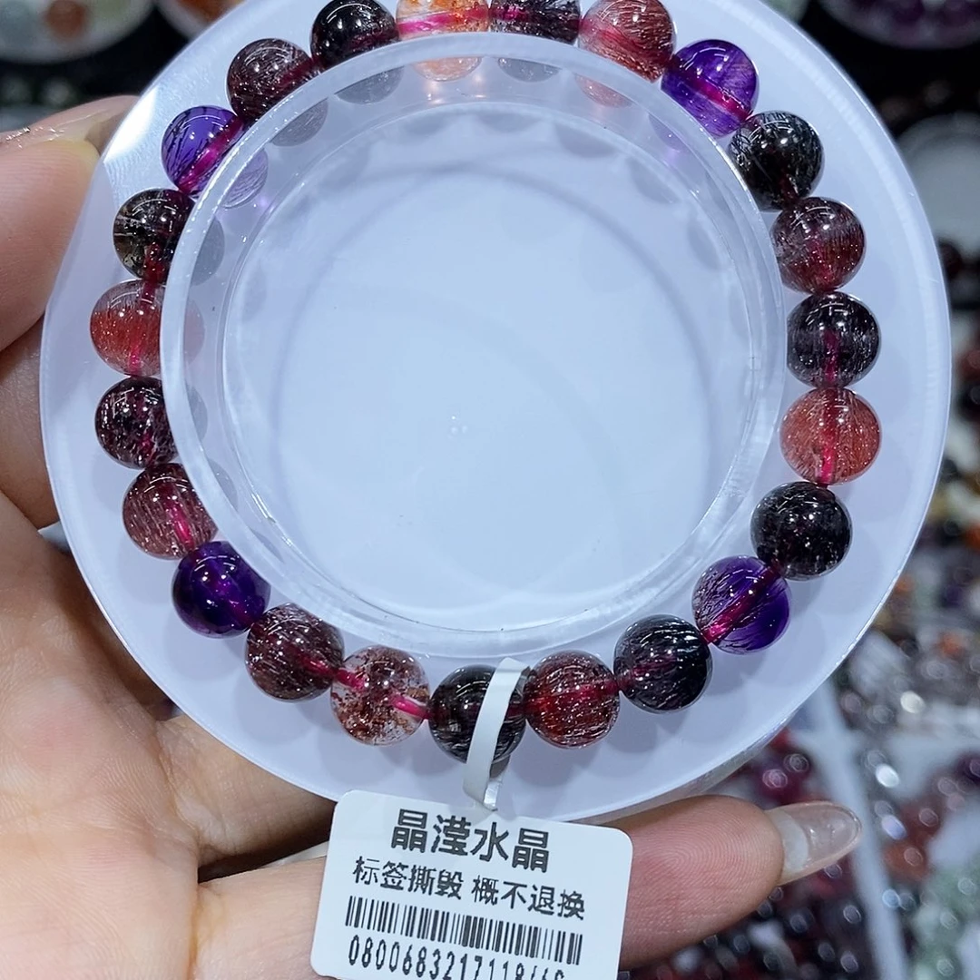 未镶嵌手串水晶彩超七8