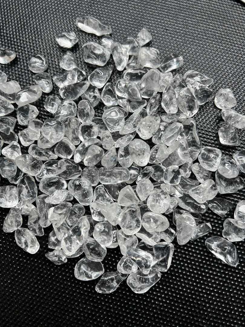 水晶净化消磁碗批发透明套装细颗粒