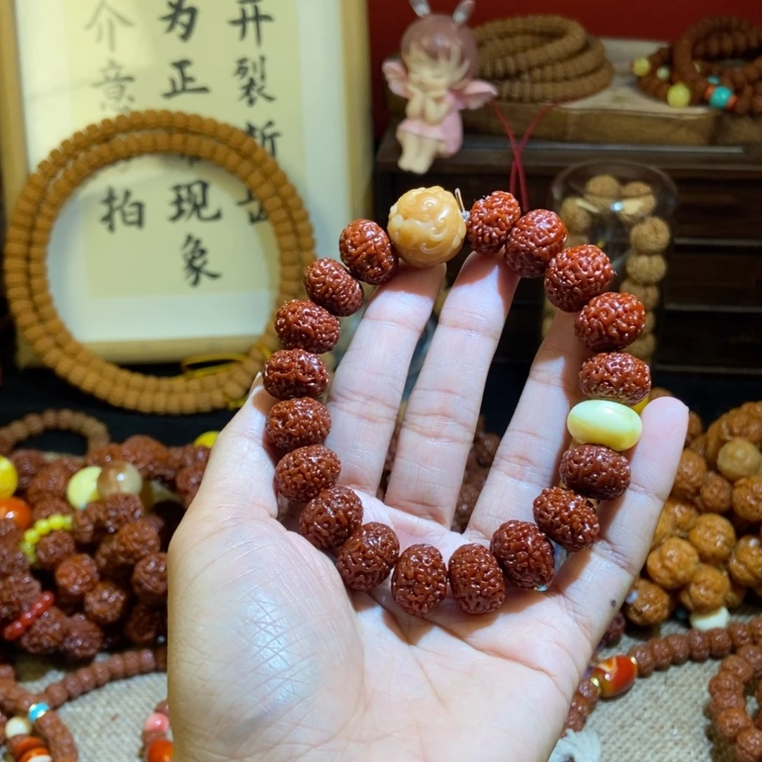 金刚菩提吊坠158玉化单貔貅黄平安扣