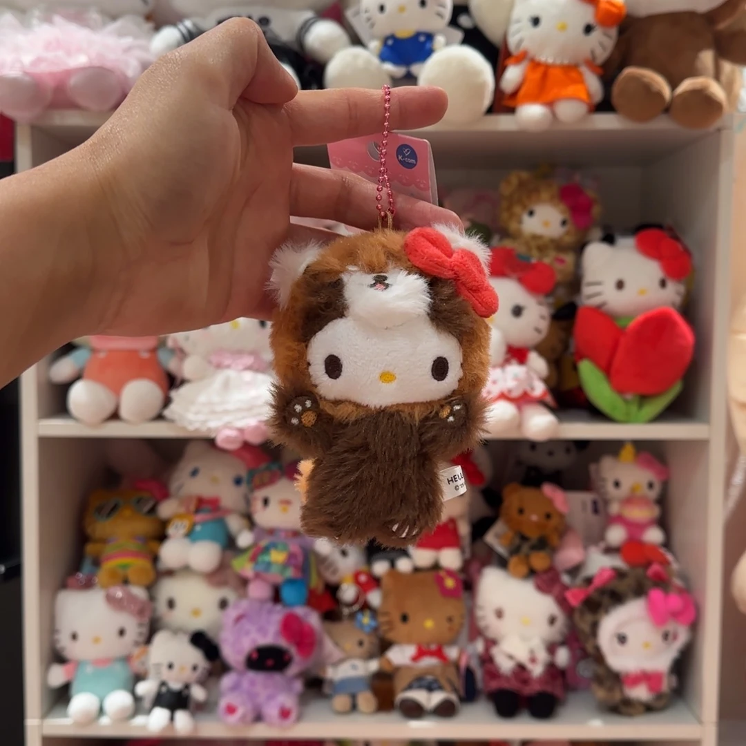 毛绒小浣熊kt挂件