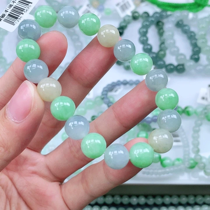未镶嵌手链翡翠翡翠