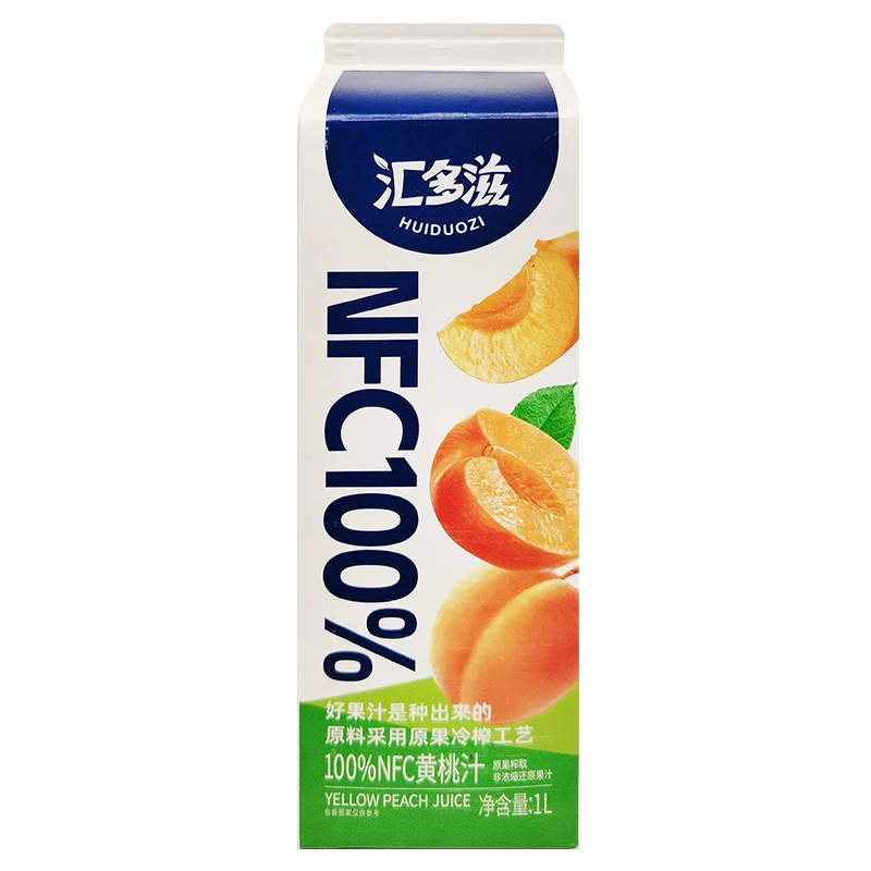 汇多滋NFC黄桃汁1L
