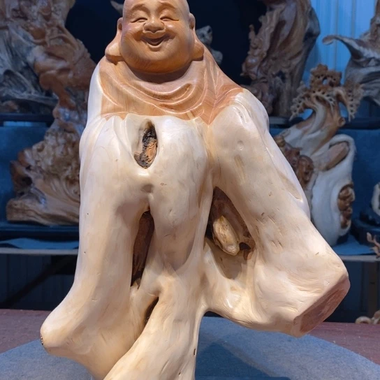 柏木（崖柏）根雕摆件