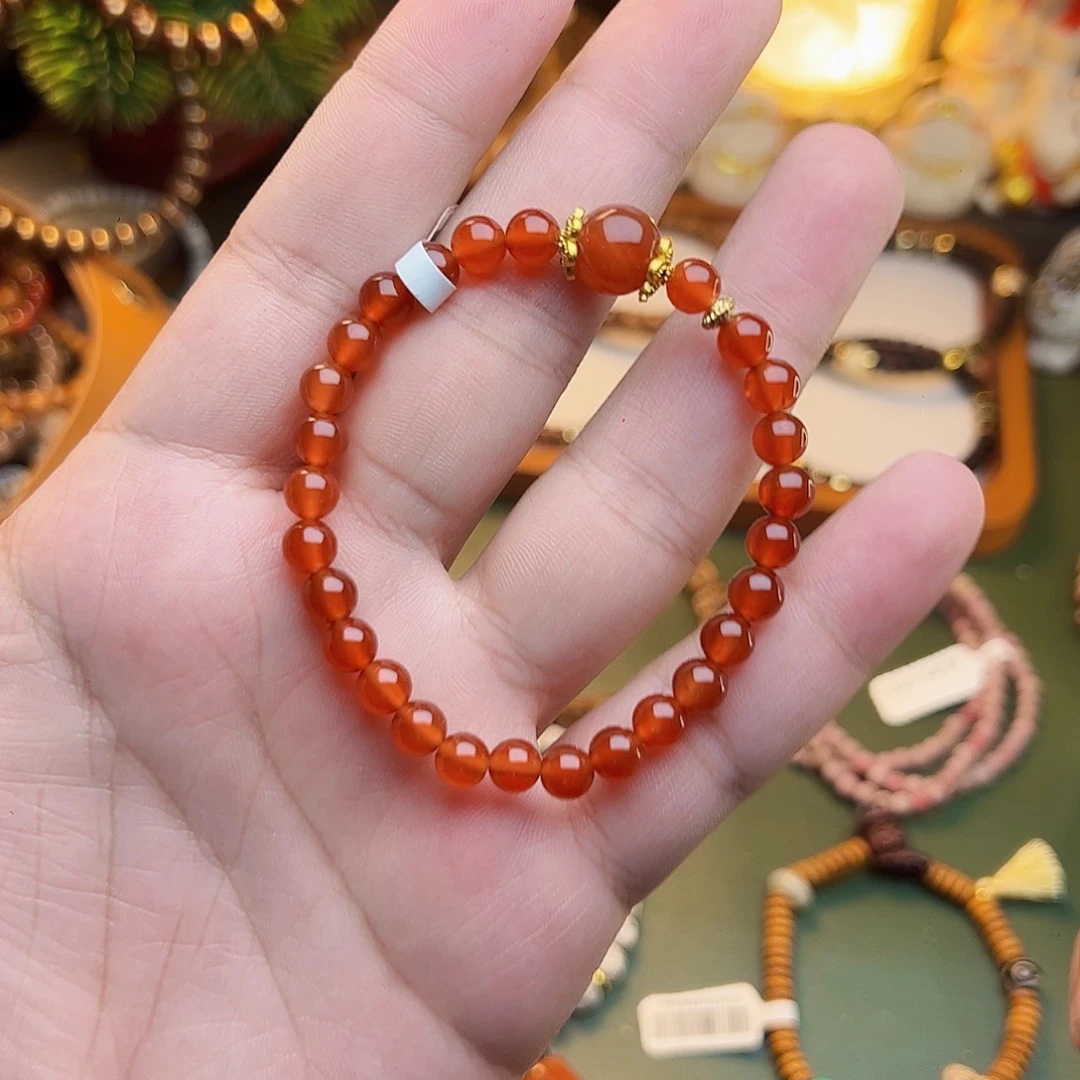 玛瑙/玉髓合金手链