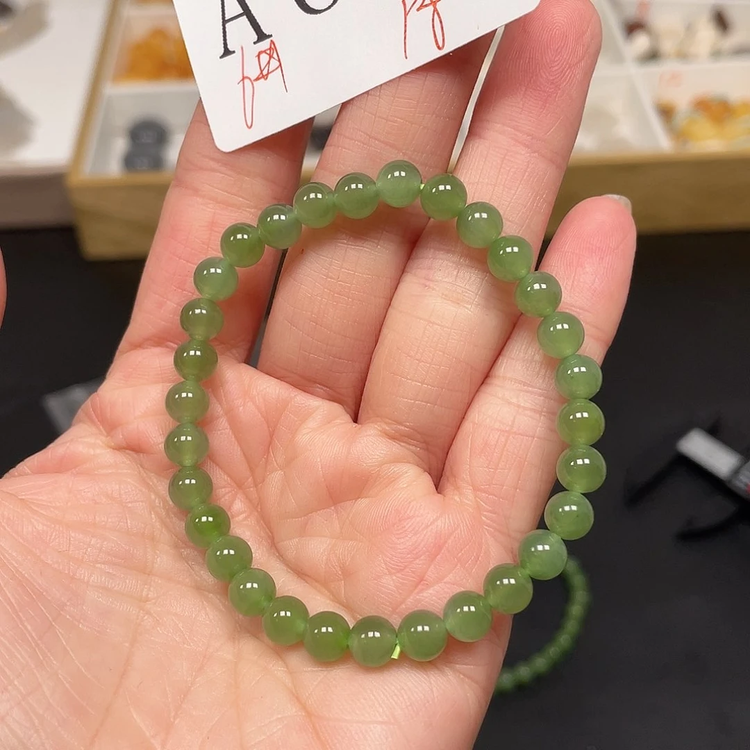 和田玉珠宝半成品未镶嵌A605