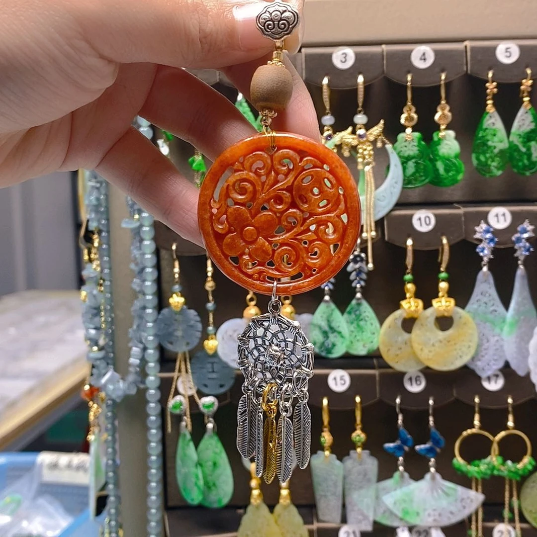 颈饰未镶嵌翡翠翡翠