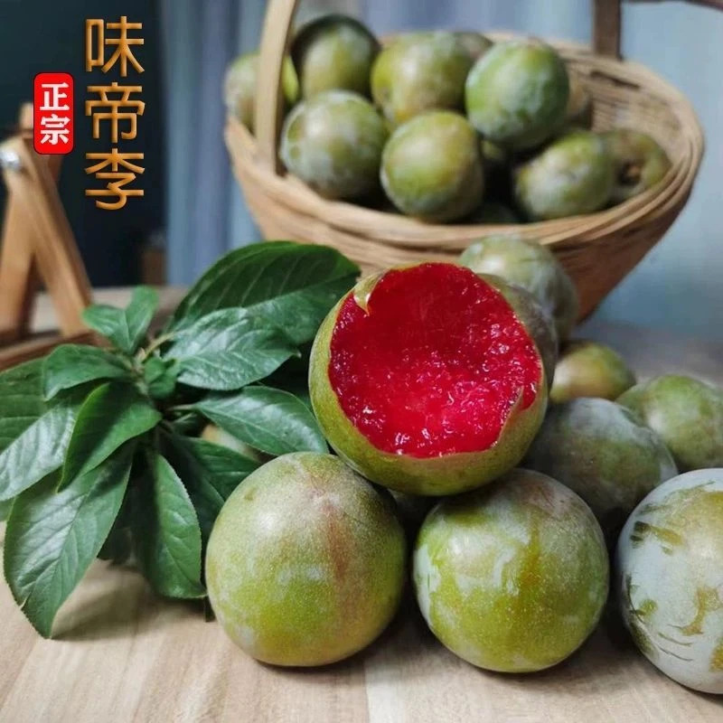 应季味帝李子青皮红心帝王李血红李现摘黑布林恐龙蛋纯甜水果
