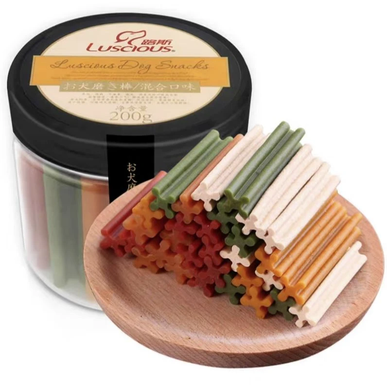 路斯洁齿骨泰迪金毛狗零食宠物幼犬狗狗多口味训犬营养
