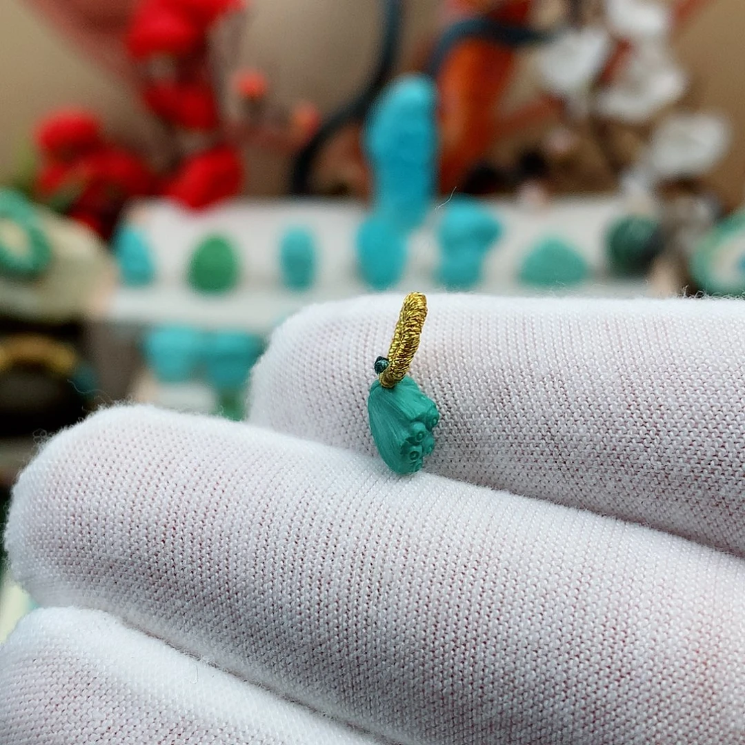 绿松石未镶嵌珠宝奇石