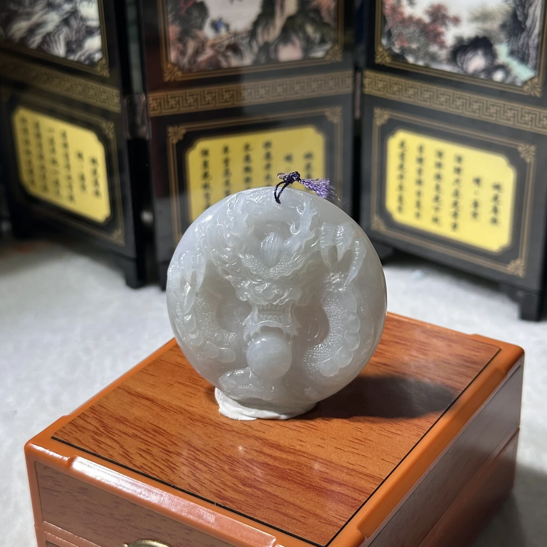 6531-天然翡翠-冰胶龙牌