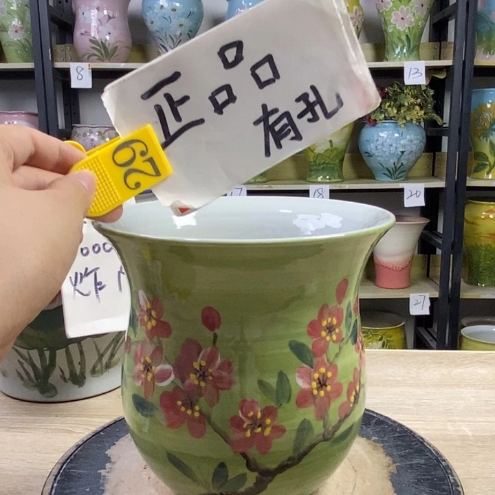 景德镇高温陶瓷花盆