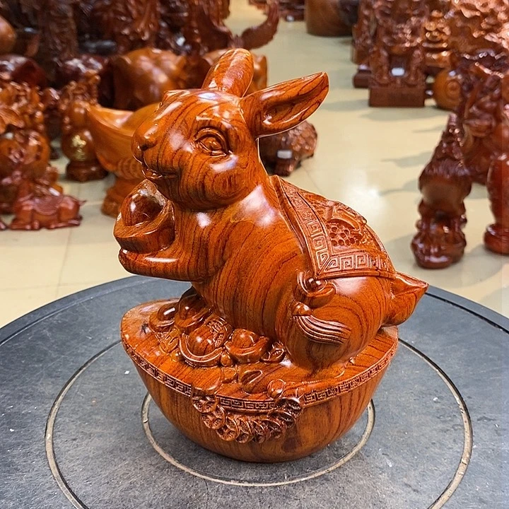 花梨木类小巴花梨木兔子