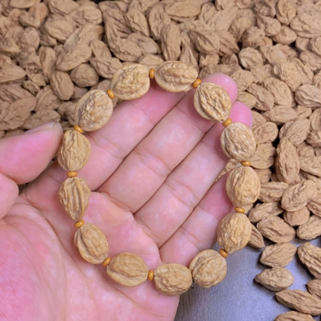 文玩核桃吊坠文玩木质核桃手串