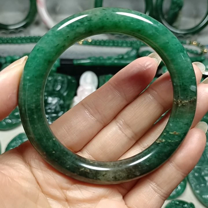 独山玉手镯59未镶嵌