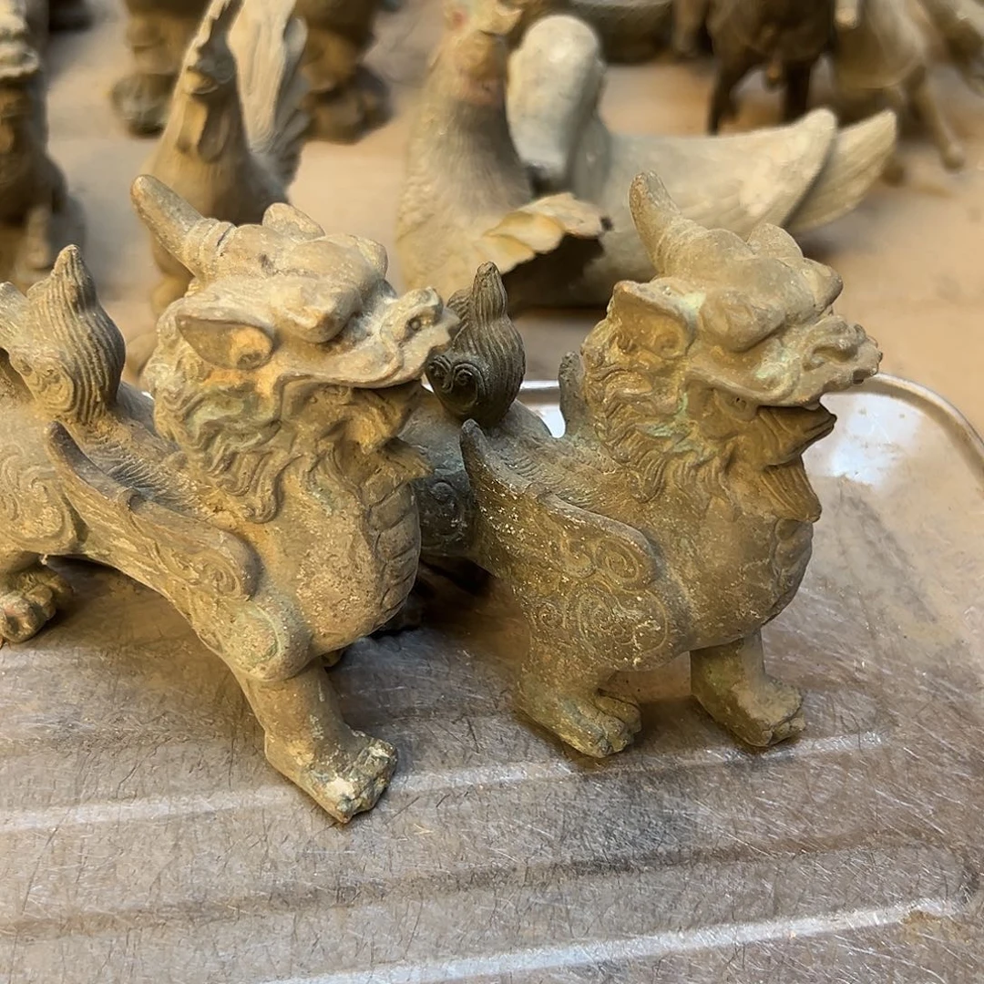 黄铜摆件，文房摆件工艺品