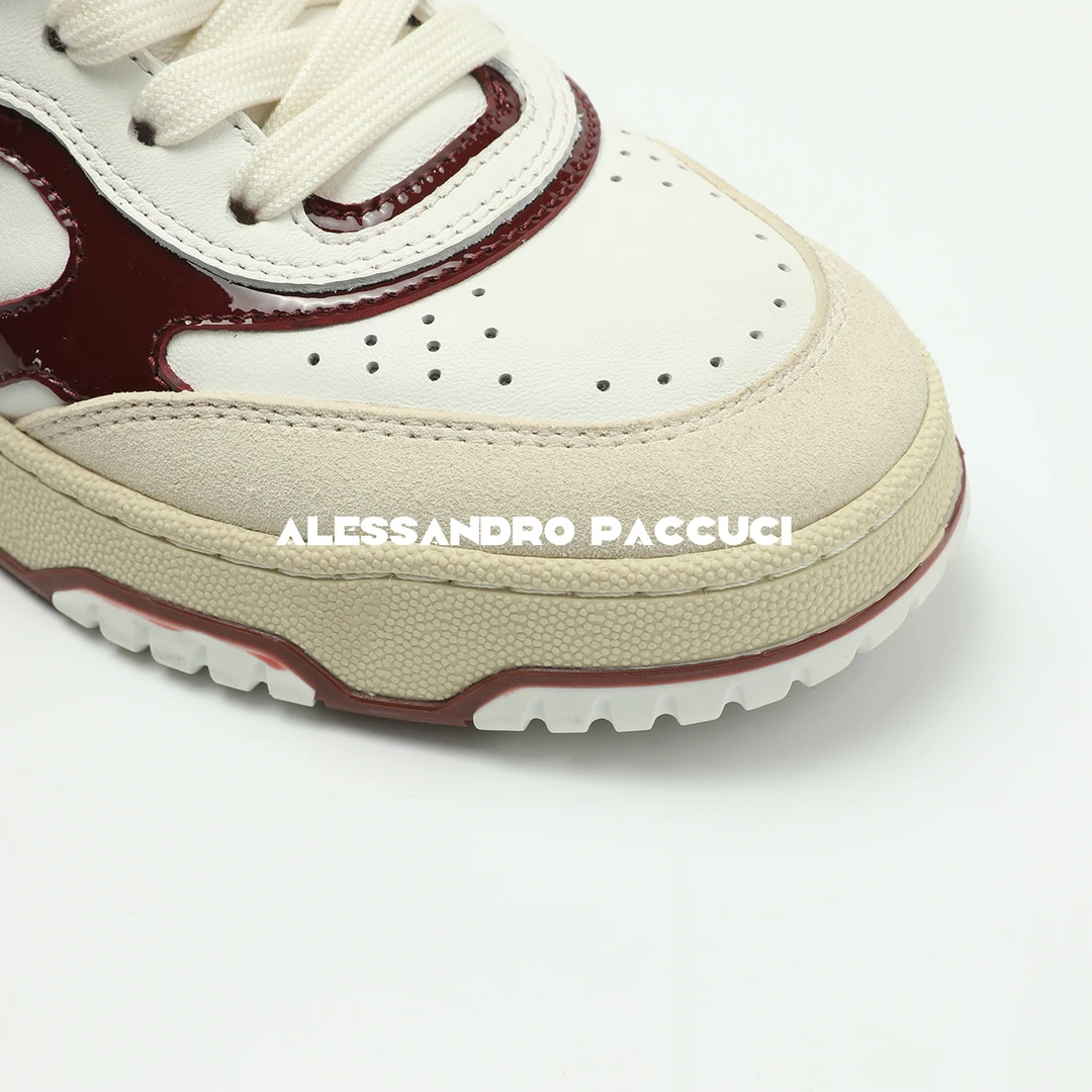 AP洛哥42136XY【无界常青款】牛皮羊皮系带多彩拼色休闲百搭运动鞋