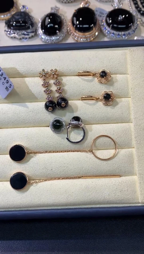 【彩虹盘】翡翠-18K金-多样性发一件-XY-EF17|CXQ21