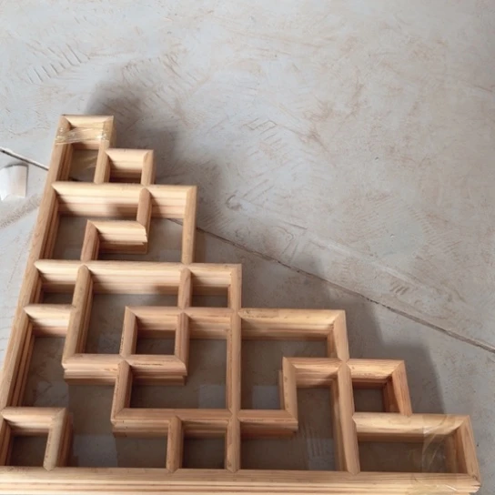 香榧木60乘以60松木角花一组四个包邮