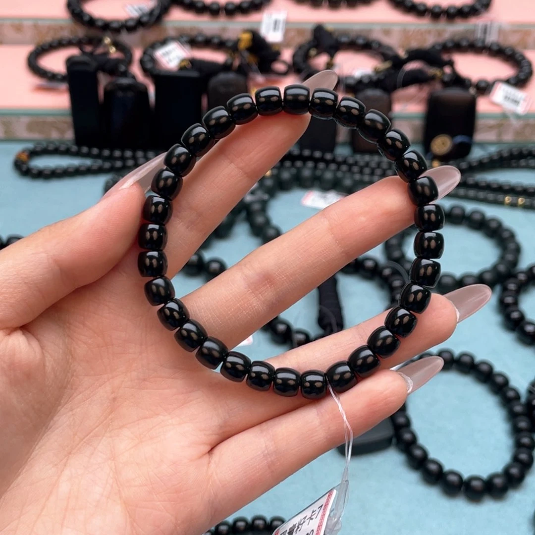 手链未镶嵌和田玉（青玉）蜚*