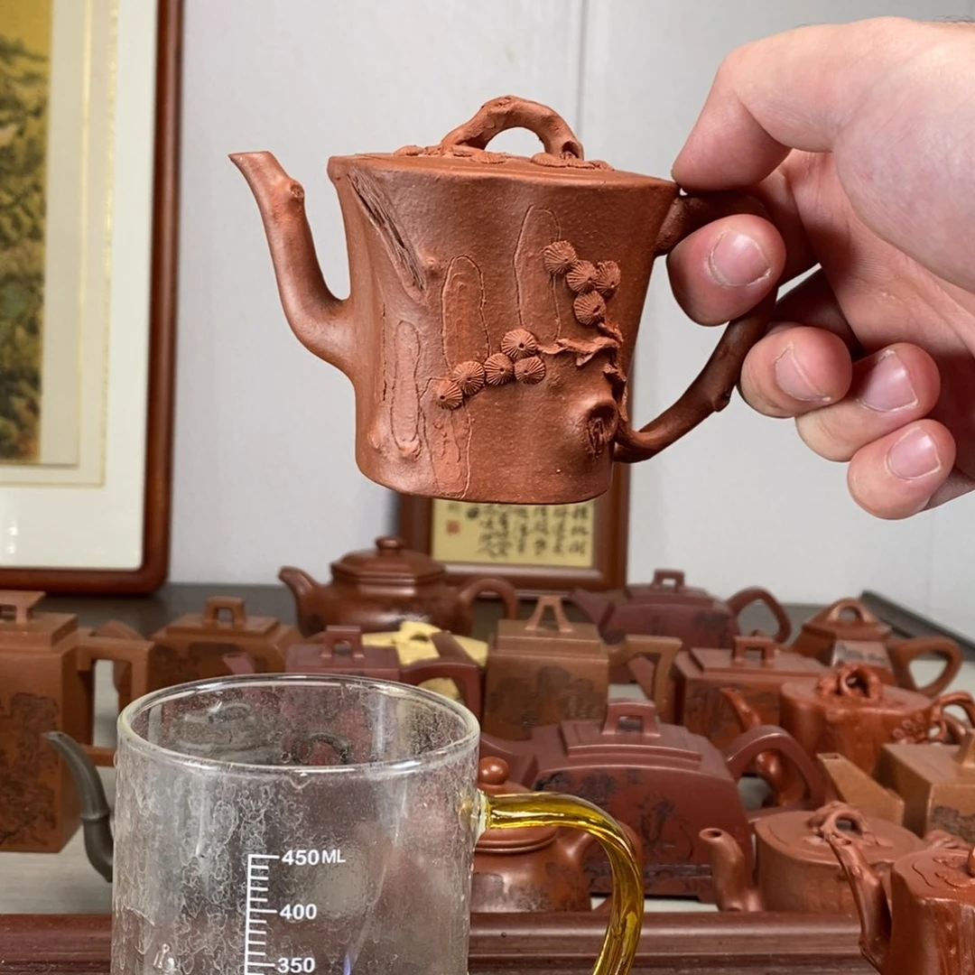 茶壶紫砂原矿泥料传统工艺制作