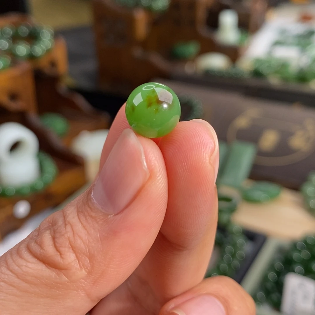 和田玉（碧玉）手链未镶嵌