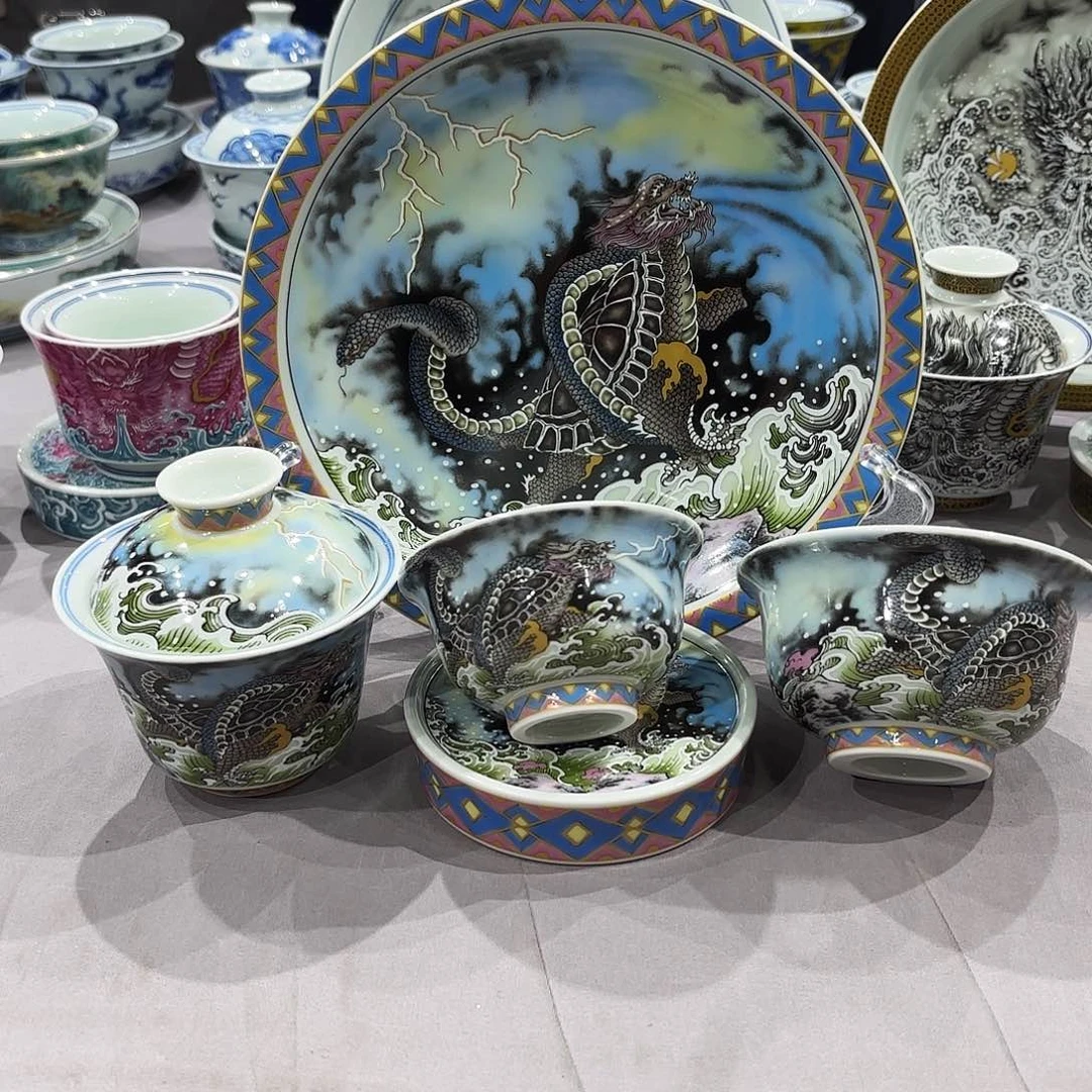 瓷片景德镇高温茶具