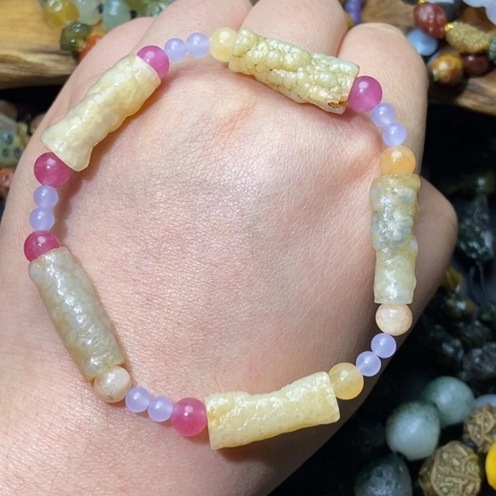 玛瑙/玉髓合金手链