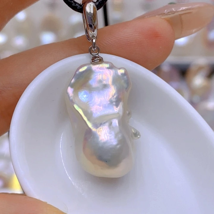 未镶嵌吊坠(赠链)淡水珍珠