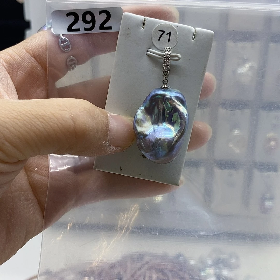 颈饰合金淡水珍珠