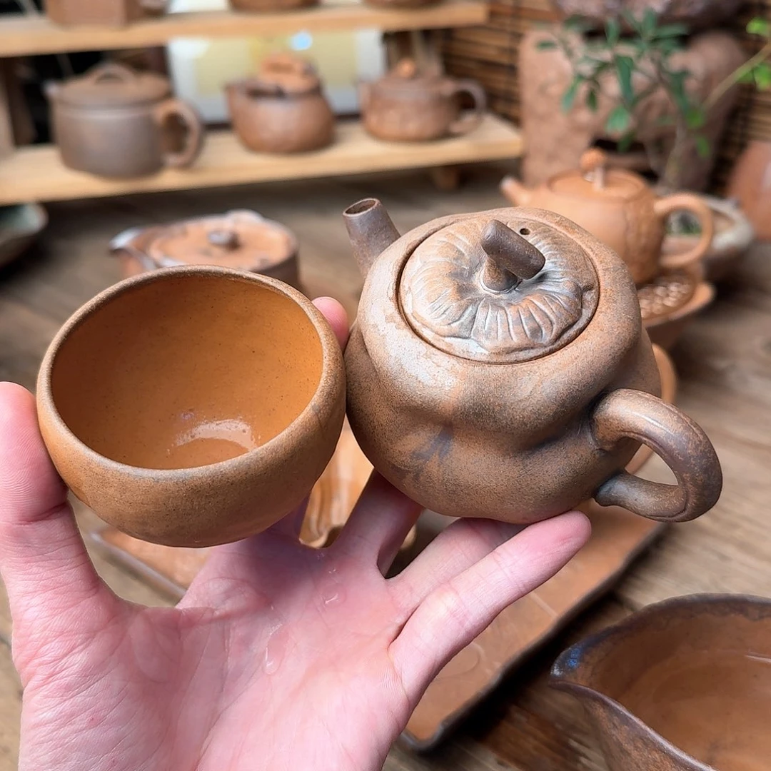 原矿老岩泥茶器系列