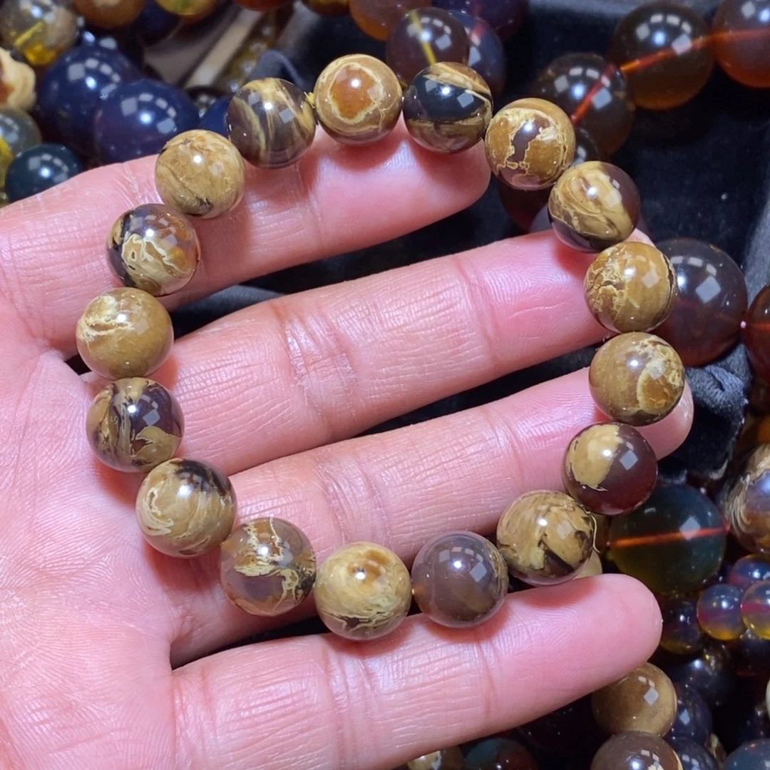 琥珀手链未镶嵌?****飘