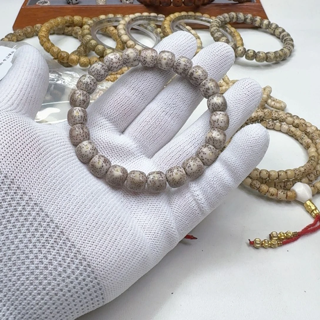 星月菩提手串4尊宠糯冰针尖星10左右桶单圈