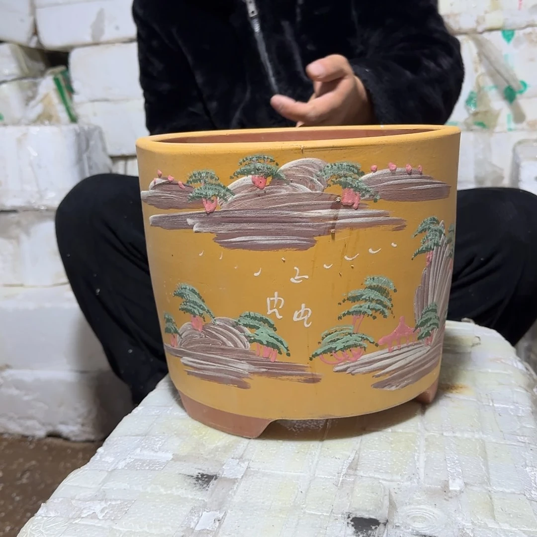 紫砂花盆口径为一