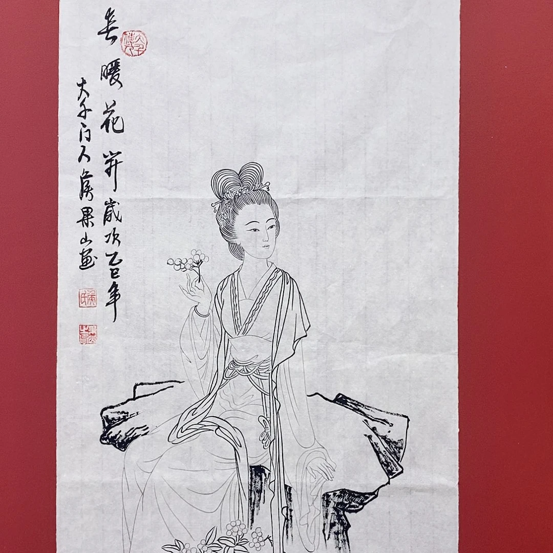 国画大风堂嫡传-侯果山老师作品路