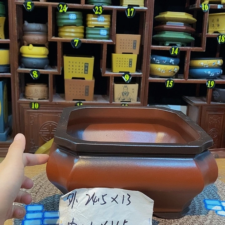 紫砂花盆紫砂花盆