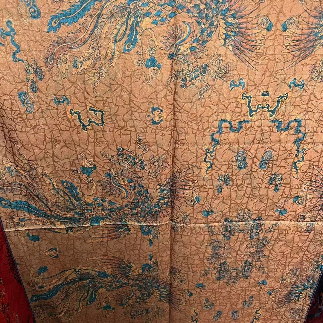 【龙凤呈祥】香云180*70丝巾时尚休闲百搭双面长巾丝巾披肩