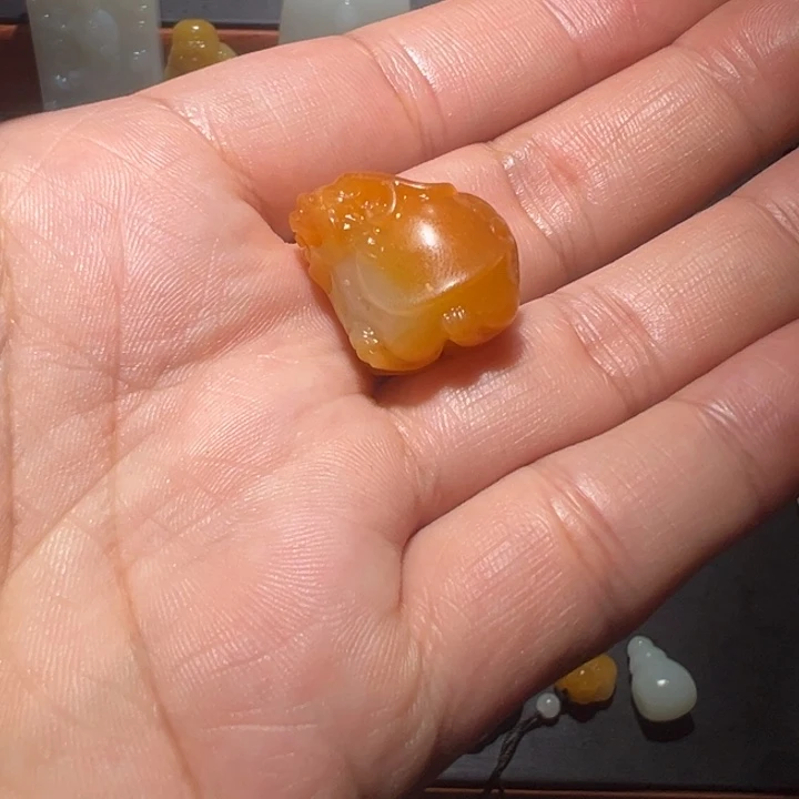 吊坠(不含链)未镶嵌和田玉用****5