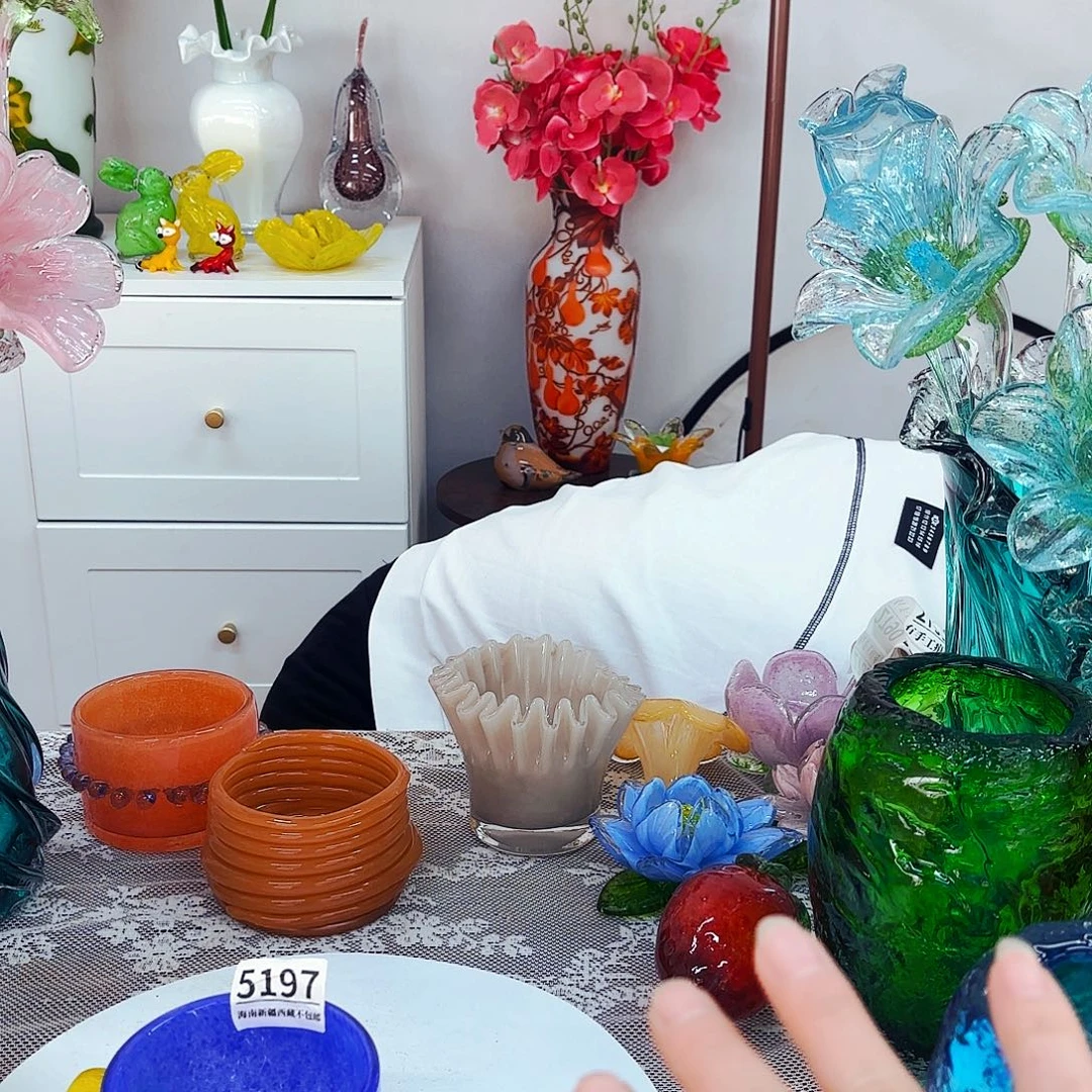 琉璃花瓶花器艺术品