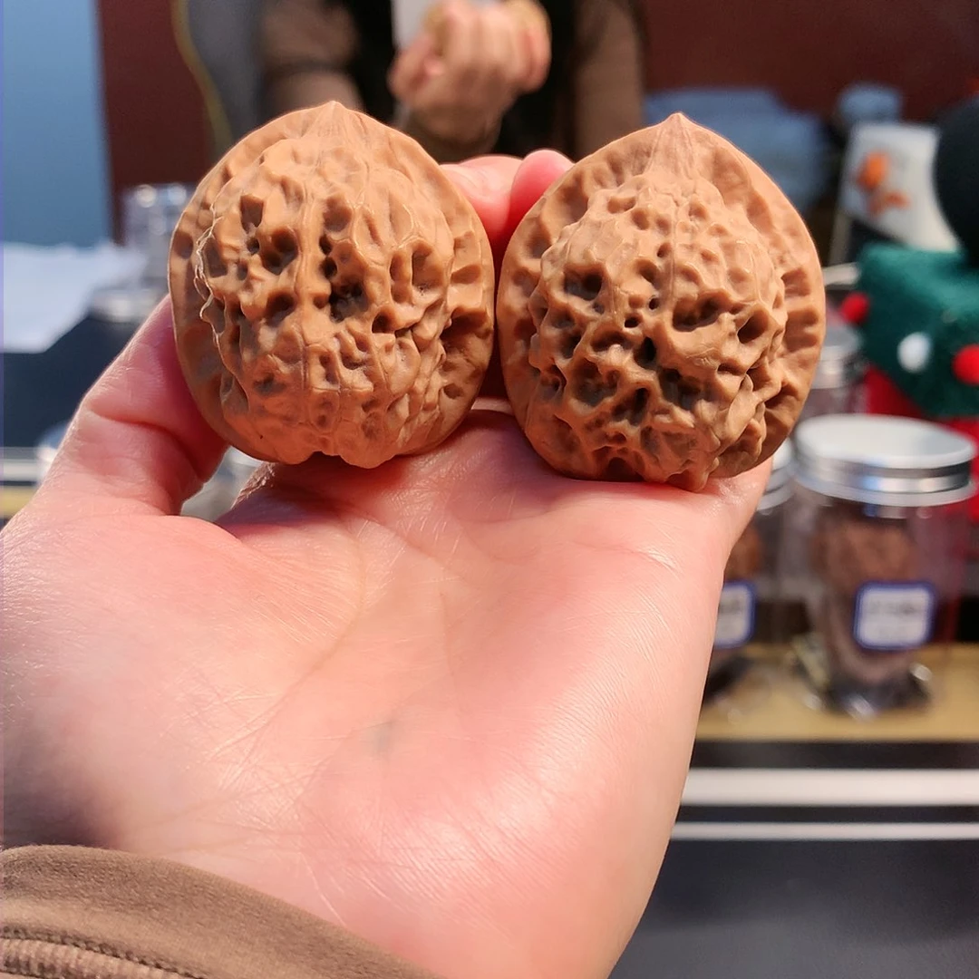 【闪购商品】吊坠文玩核桃蛤蟆眼 38尺