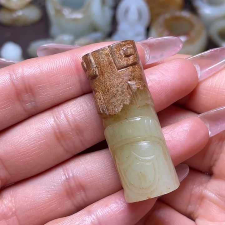 【闪购商品】和田玉挂件未镶嵌老*